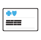 Blue Cross member ID icon